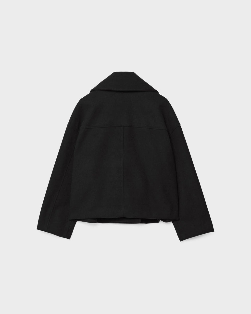 Simone Women's Jacket – Short Wrap-Style Wool Coat, Elegant & Warm for Winter