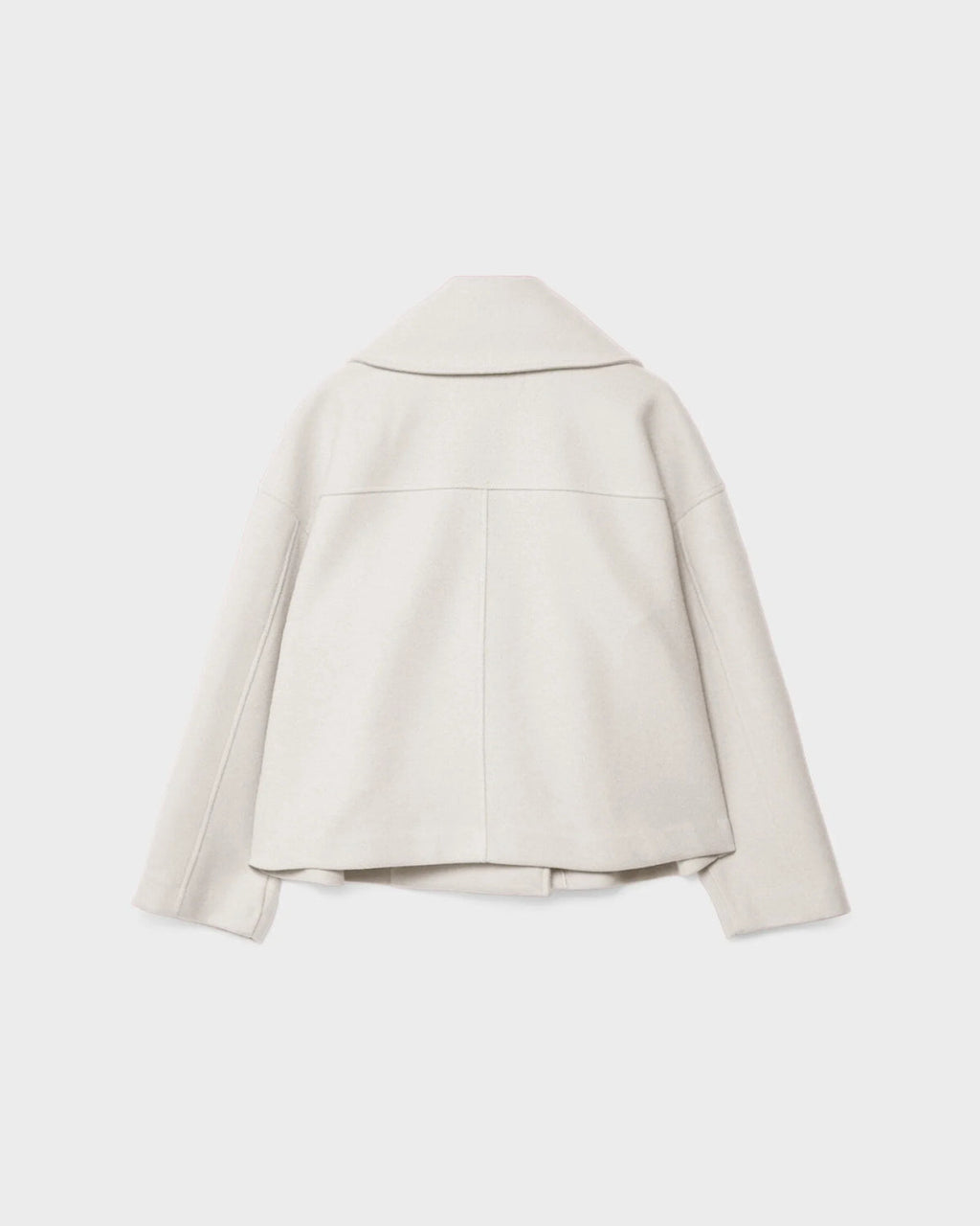 Simone Women's Jacket – Short Wrap-Style Wool Coat, Elegant & Warm for Winter