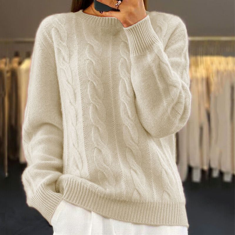 Sienna Women's Wool Sweater – Soft & Refined Premium Sweater with a Modern, Comfortable Style