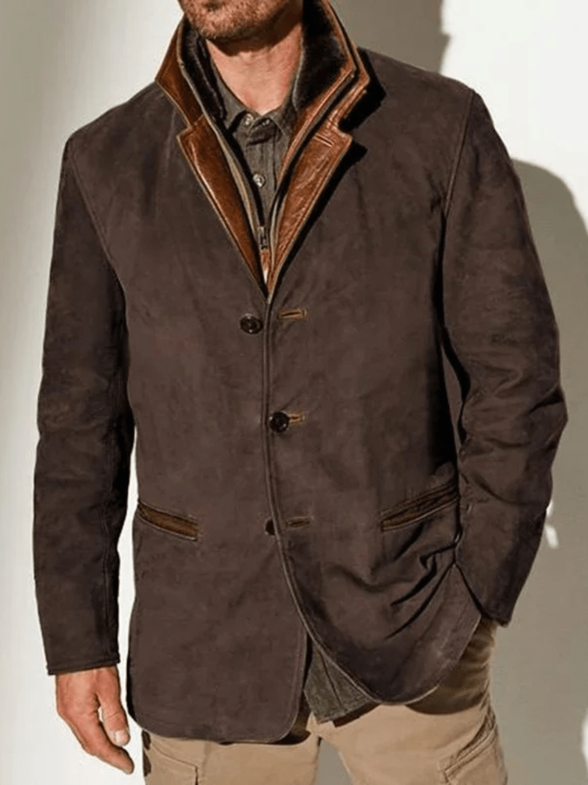 Dorian Men's Jacket – Rugged & Refined Vintage Leather Jacket with an Enduring Style