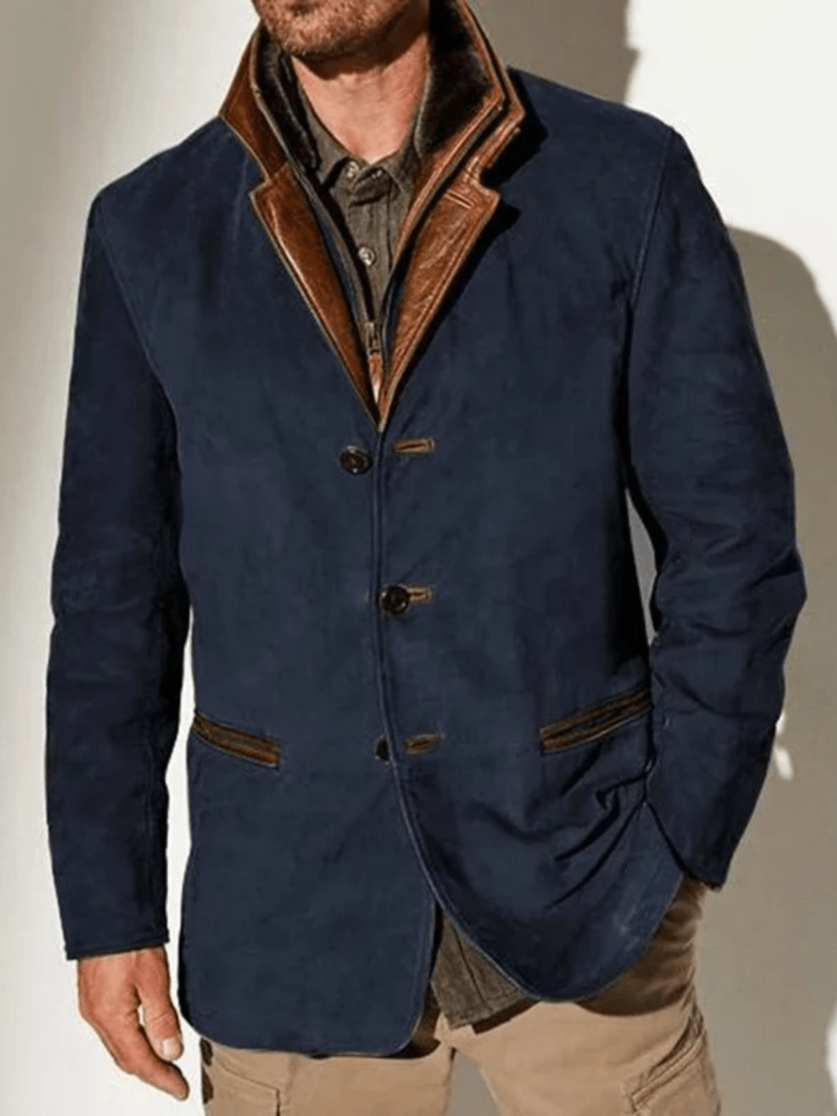 Dorian Men's Jacket – Rugged & Refined Vintage Leather Jacket with an Enduring Style