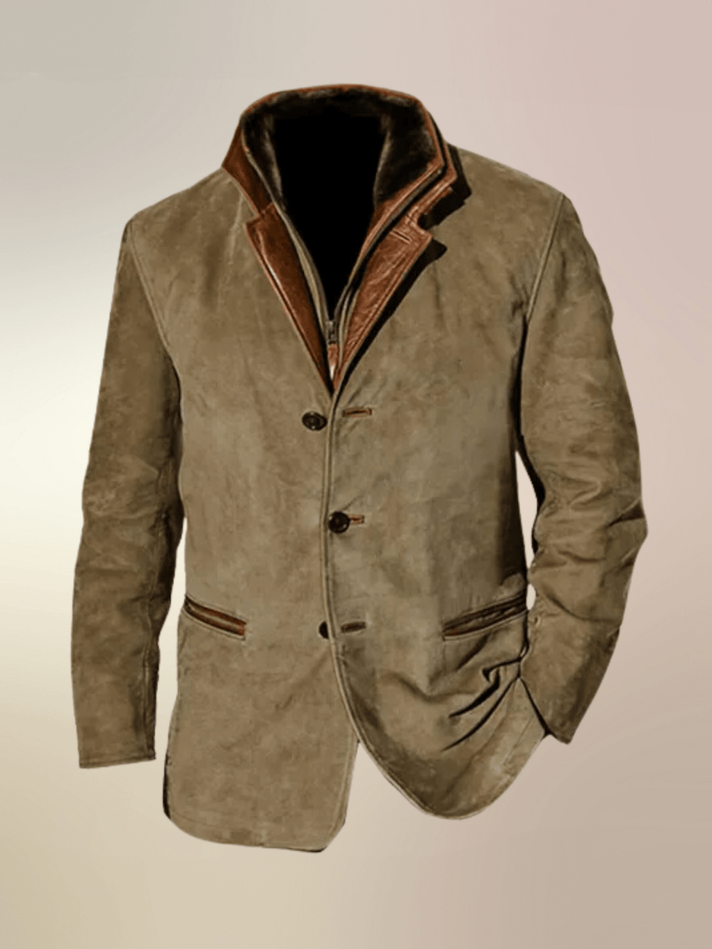 Dorian Men's Jacket – Rugged & Refined Vintage Leather Jacket with an Enduring Style